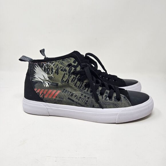 Call Of Duty Mens Shoes US 7 Akedo Vanguard Black Signature Mid Top S17 - Picture 1 of 8